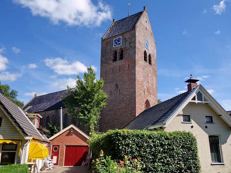 Oldehove, toren van de ingebouwde Liudgerkerk (naar Liudger van M&uuml;nster), 9-7-2017