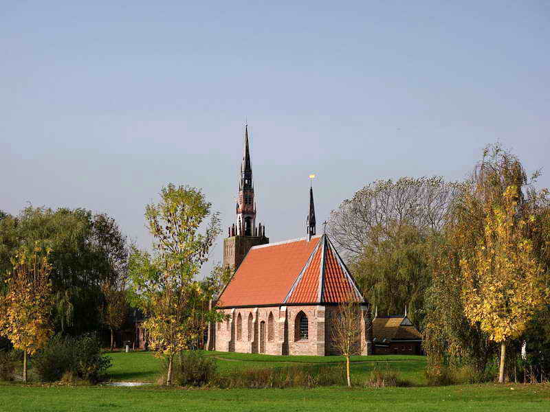 Kerkje boer Harkema nabij Aduard, 16-10-2017