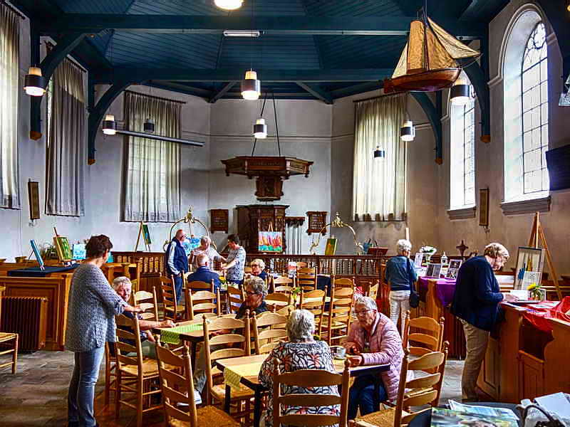 Kuinre, interieur hervormde kerk, 8-9-2018 Kuinre, interieur hervormde kerk, 8-9-2018
