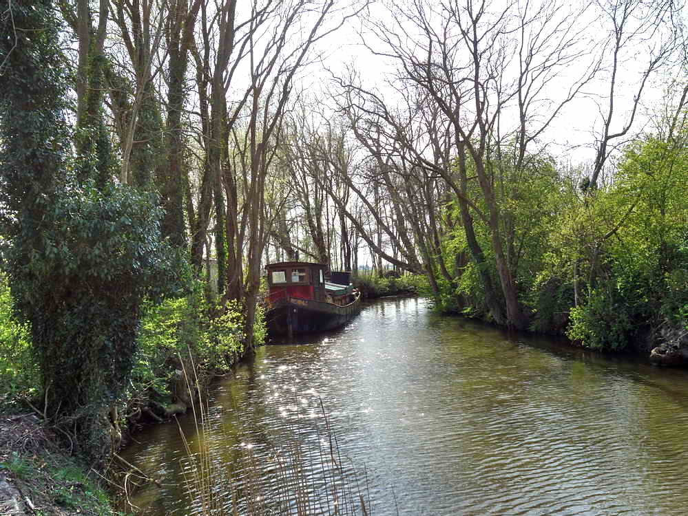 Pieterburen, woon(?)boot, 21-4-2022 Pieterburen, woon(?)boot, 21-4-2022