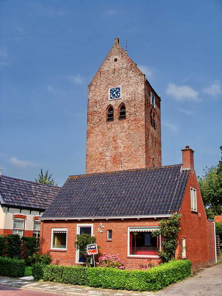 Oldehove, toren van de ingebouwde Liudgerkerk (naar Liudger van M&uuml;nster), 16-7-2015